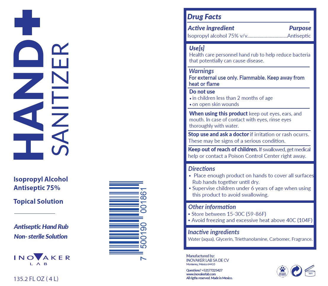 hand sanitizer 4000 mL