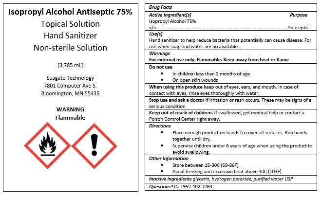 HAND SANITIZER- isopropyl alcohol solution