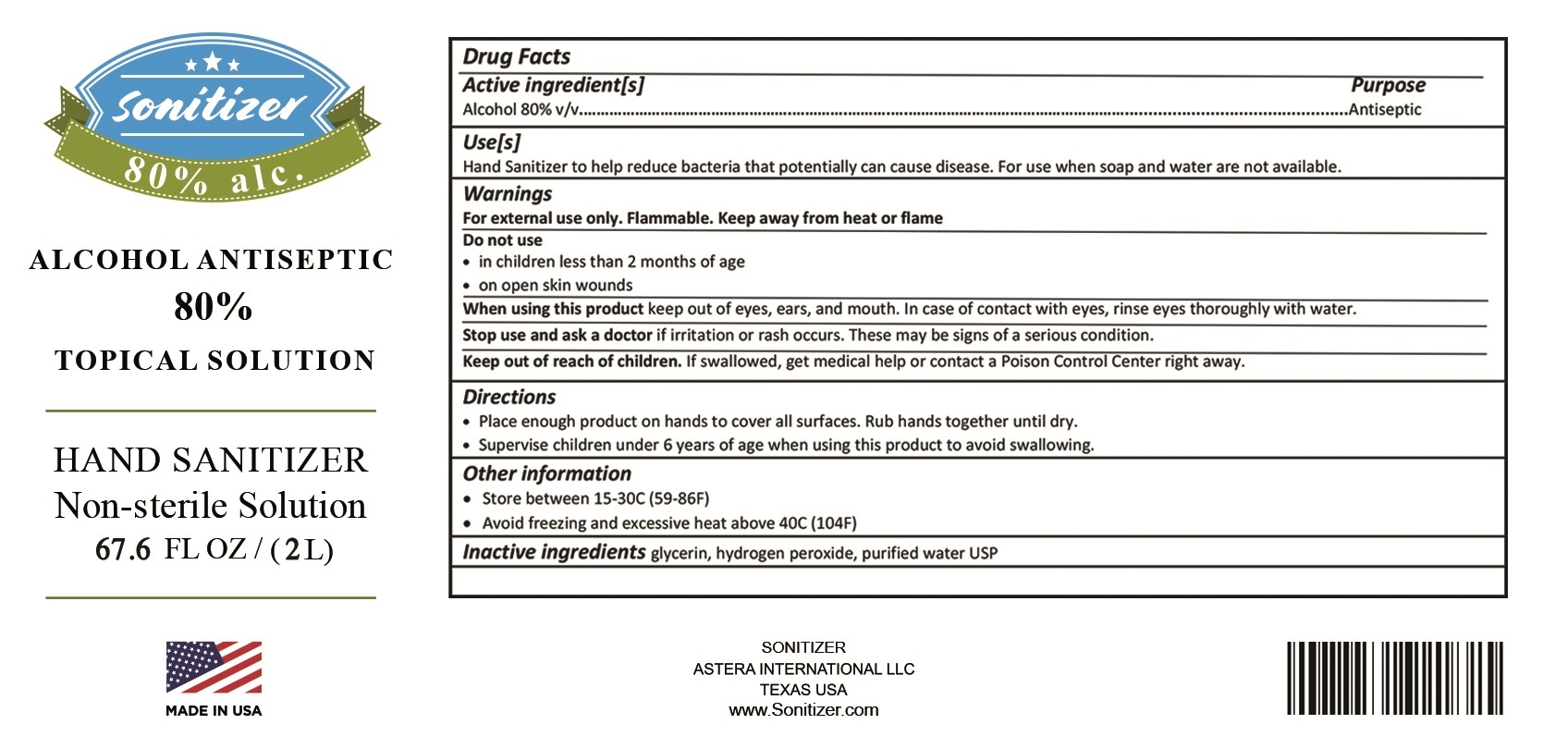 2000 ML Hand Sanitizer