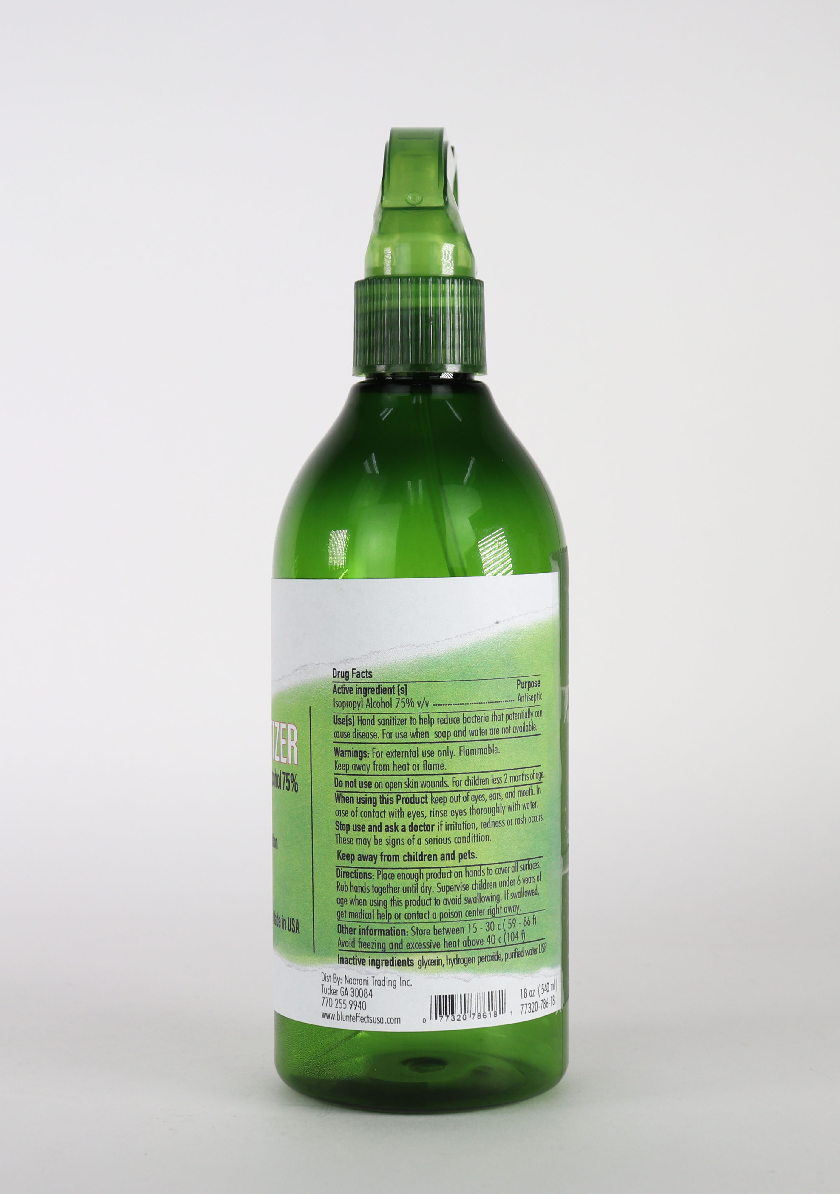 540 ml BOTTLE BACK