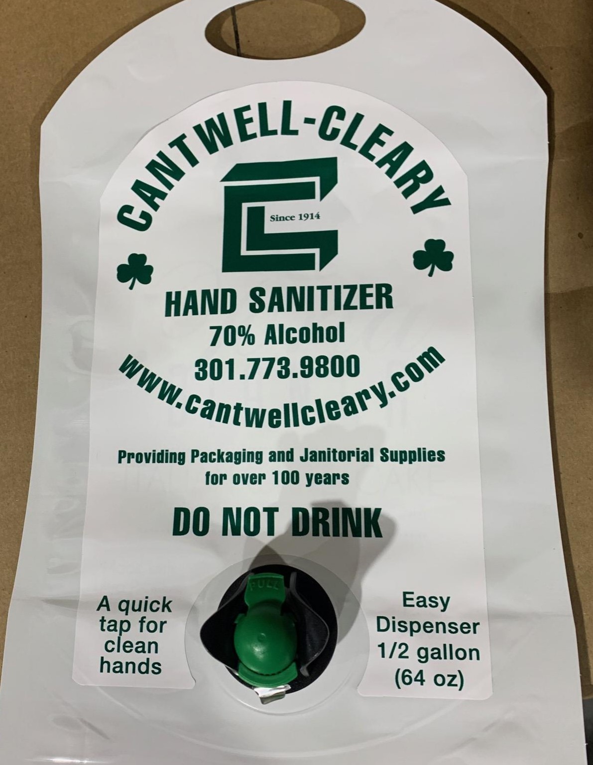 Cantwell Cleary Hand Sanitizer Pouch