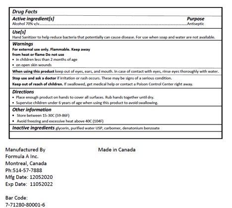 Label Back Panel DFT