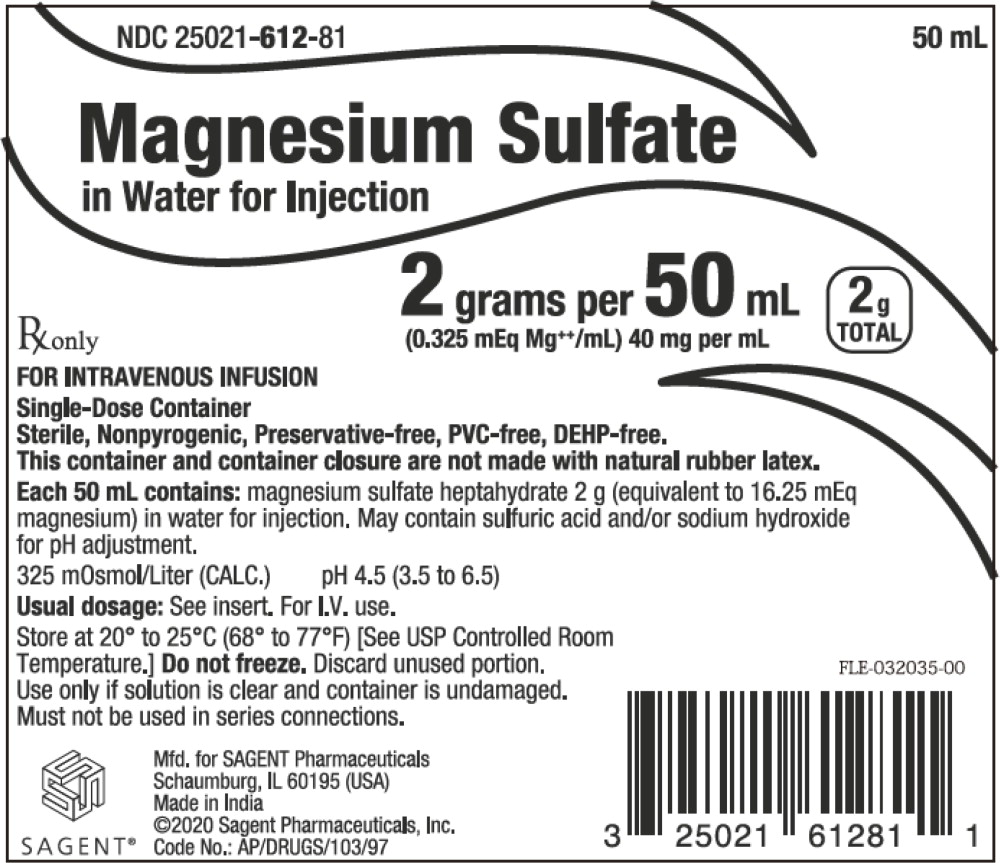 Magnesium Sulfate in Water for Injection, 2 g/50 mL