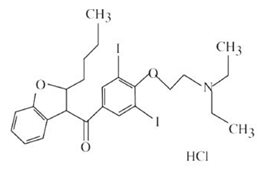 Amiodarone Structural Formula