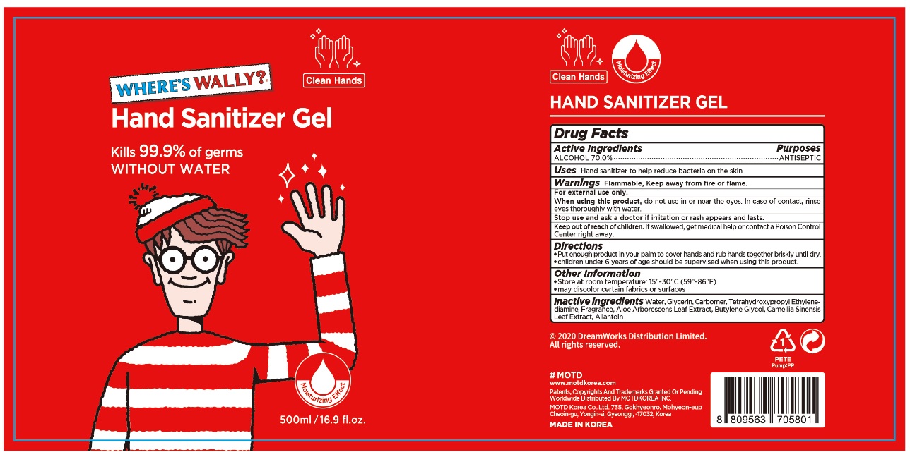 WALLY Hand Sanitizer Gel