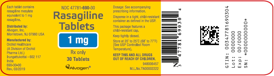 1 mg bottle label