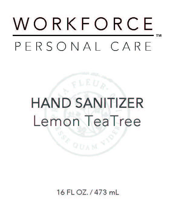Lemon Tea Tree 16oz front label