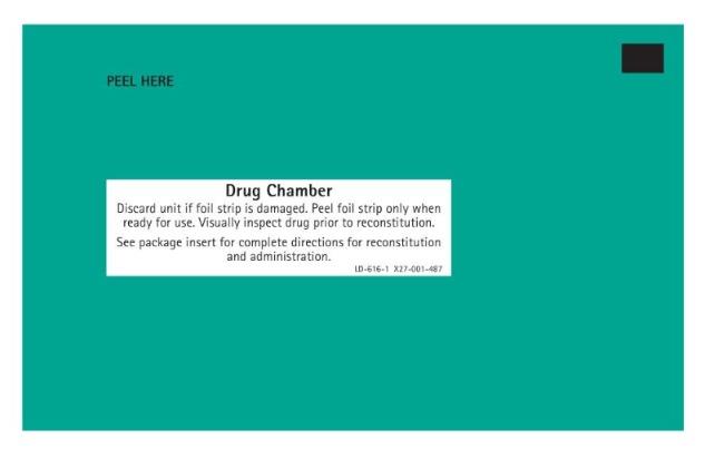 100 mL Drug Chamber Label