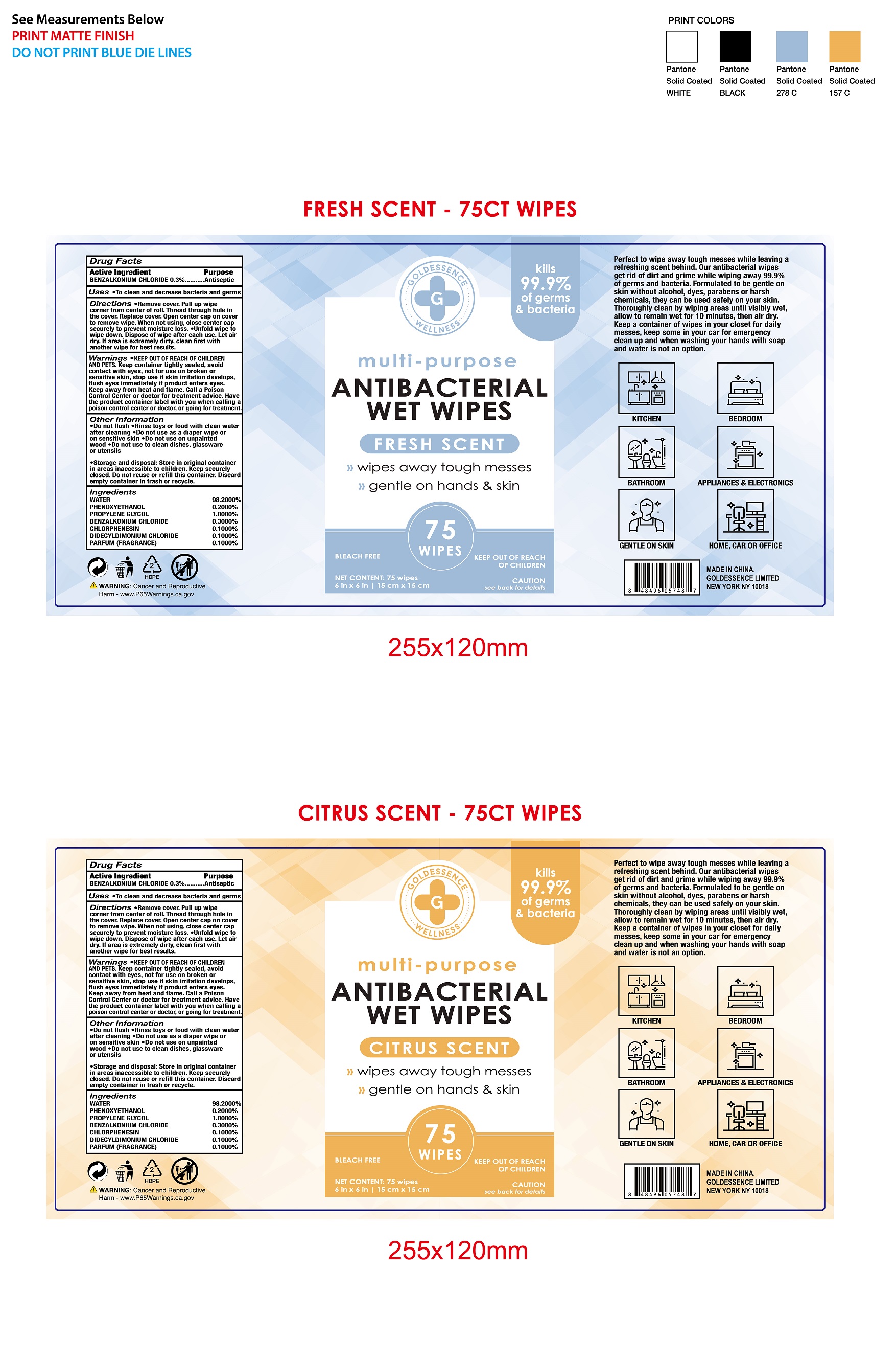 label-75 wipes