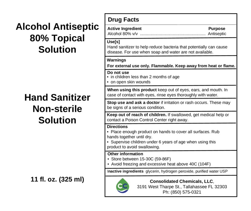 Hand Sanitizer - Alcohol 11 oz