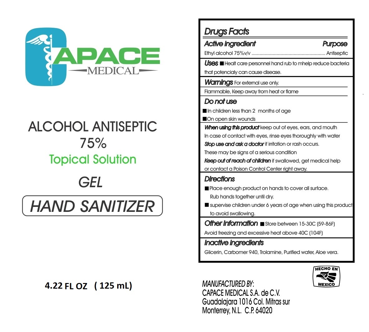 Get cold path Centimeter HAND SANITIZER- alcohol gel