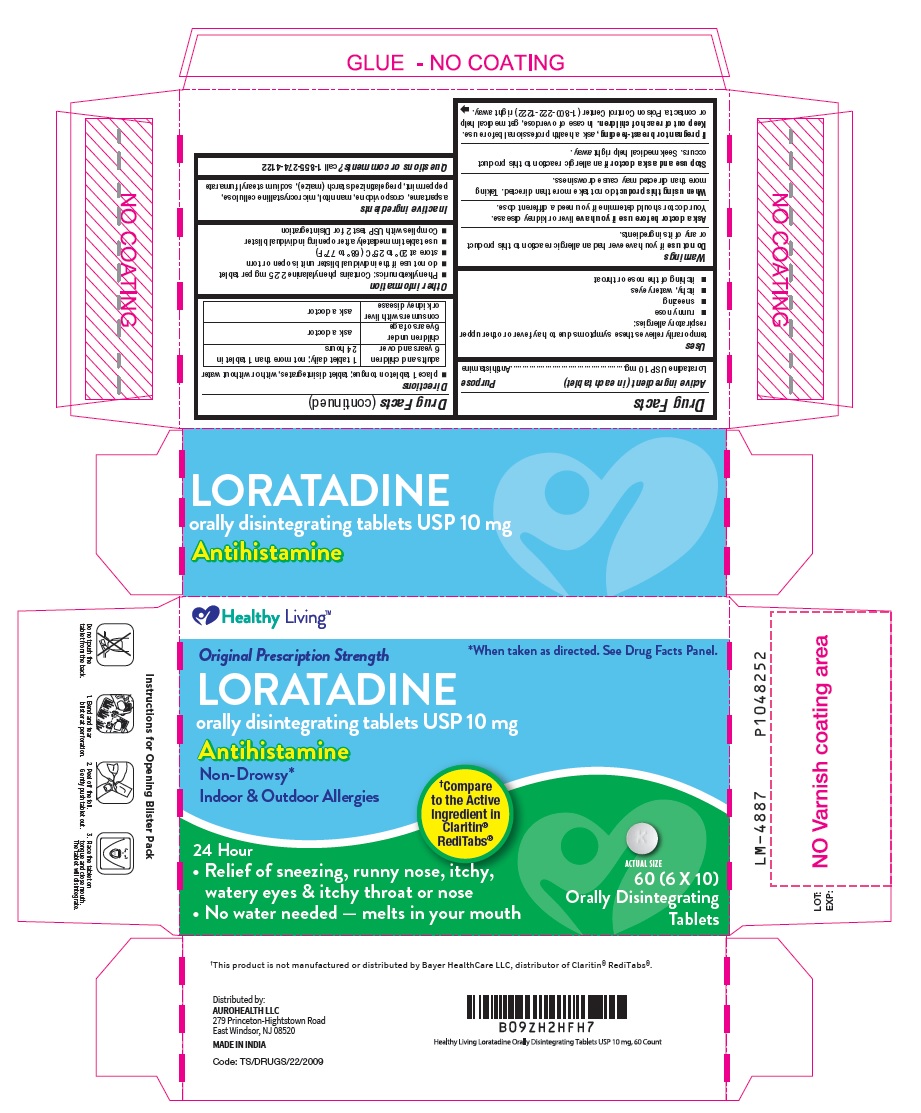 LORATADINE ODT- loratadine tablet, orally disintegrating