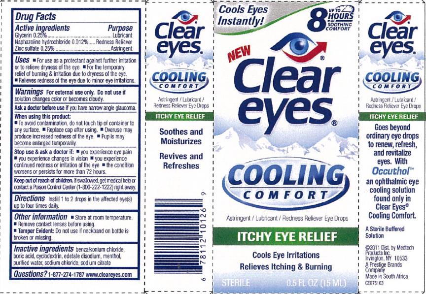 Clear Eyes® Cooling Comfort Redness Relief