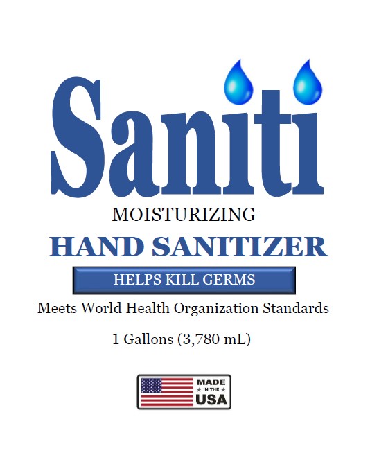 Saniti - 1 Gallon Label Front