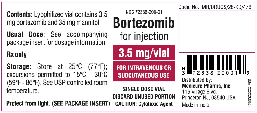 PRINCIPAL DISPLAY PANEL - 3.5 mg Vial Label