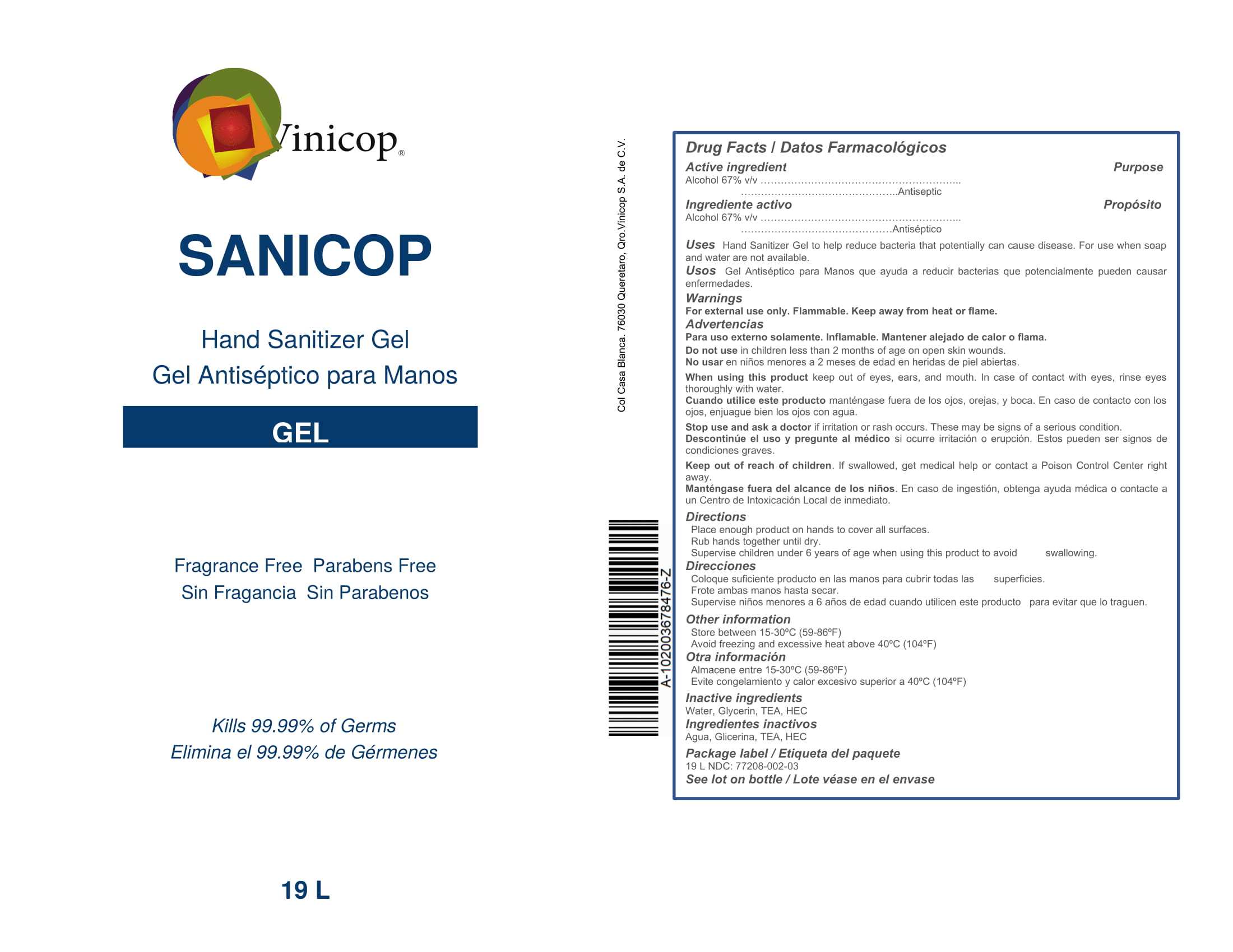 19 L NDC: <a href=/NDC/77208-002-03>77208-002-03</a>