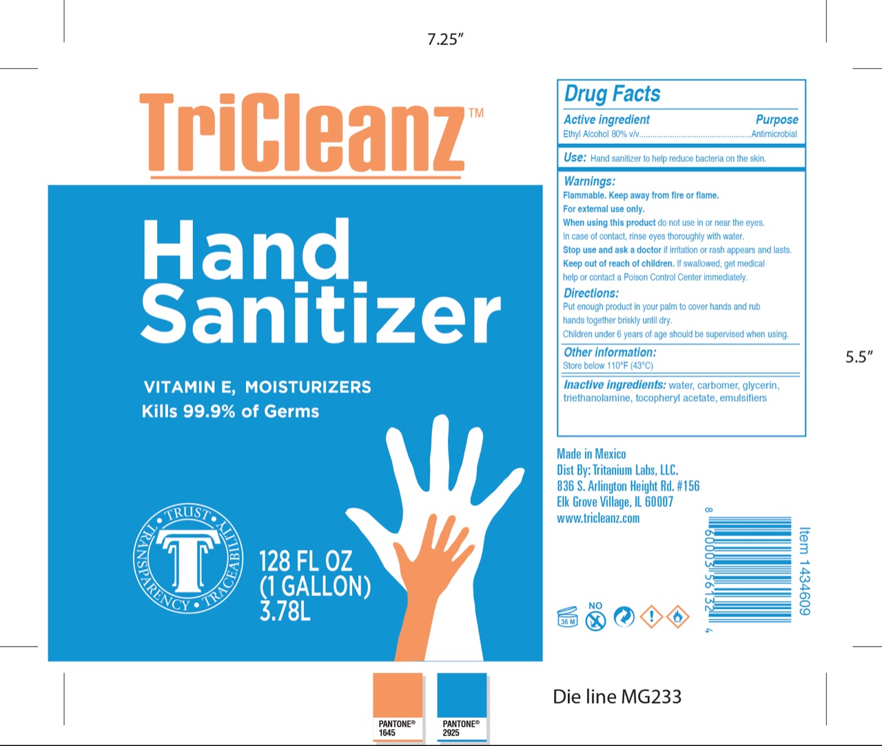Tricleanz Hand Sanitizer