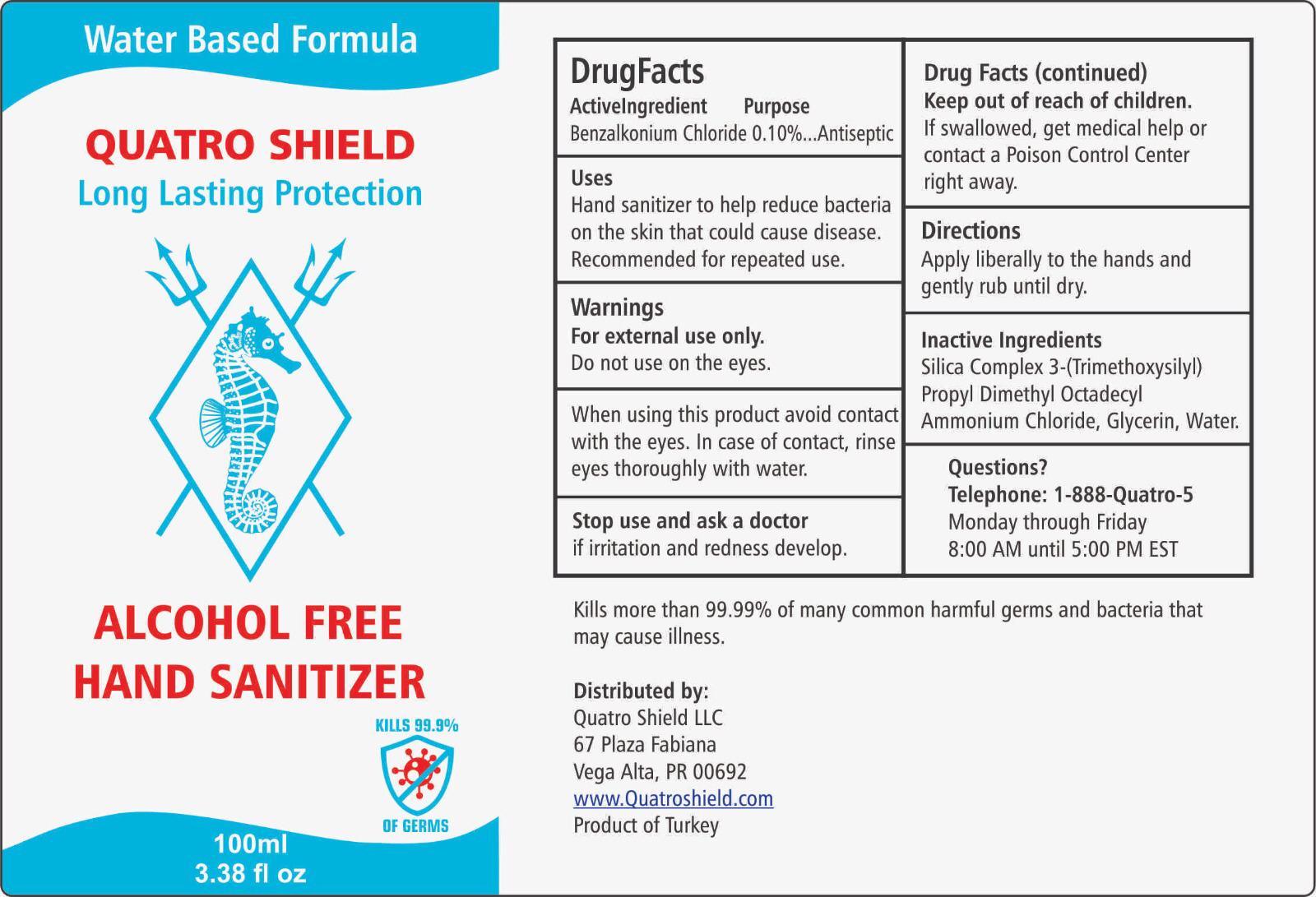Quatro Shield Hand Sanitizer