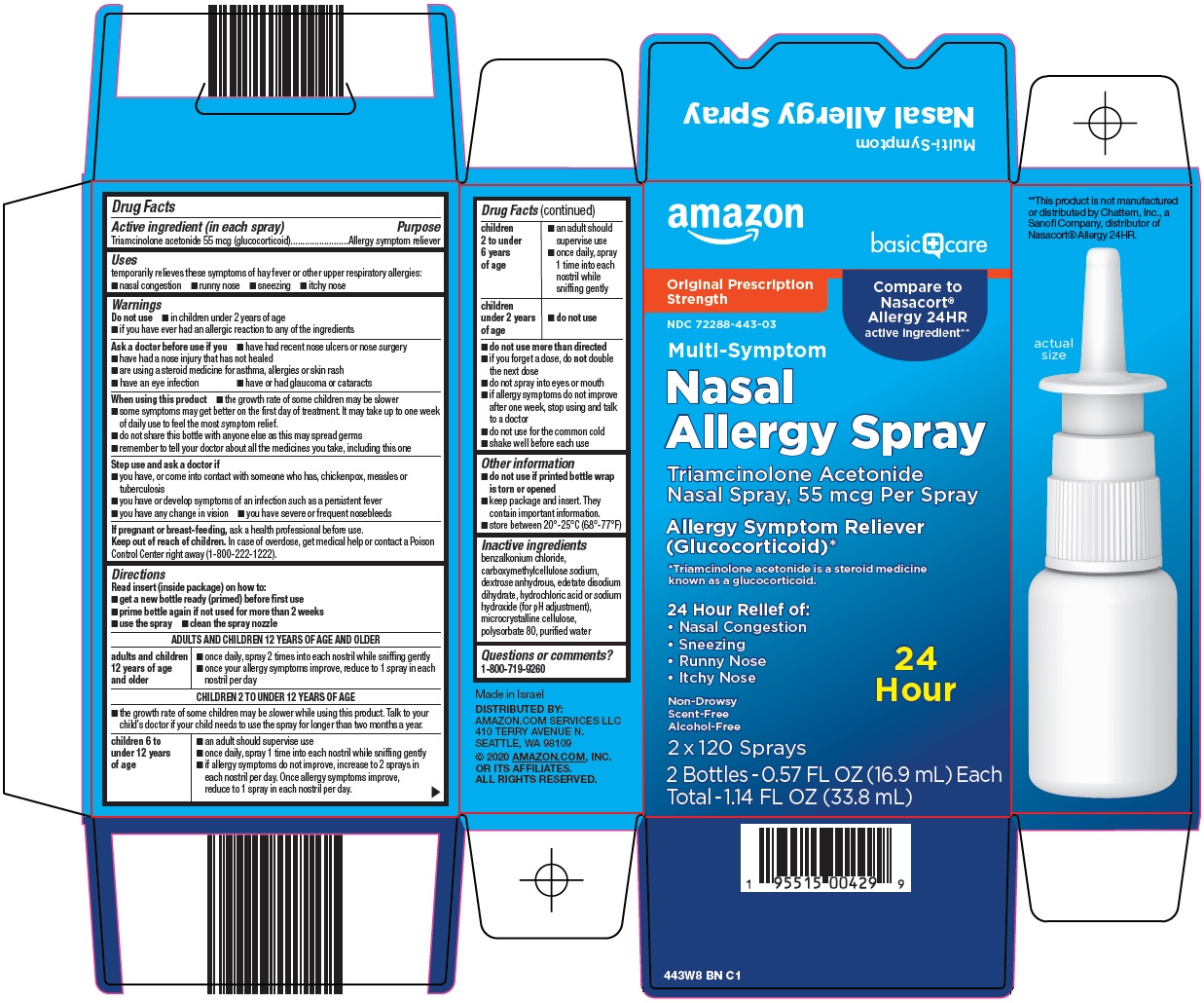 Nasal Allergy Spray Carton