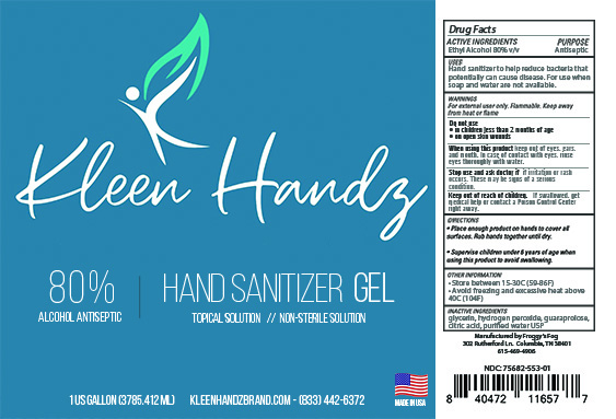 Kleen Handz Hand Sanitizer Gel