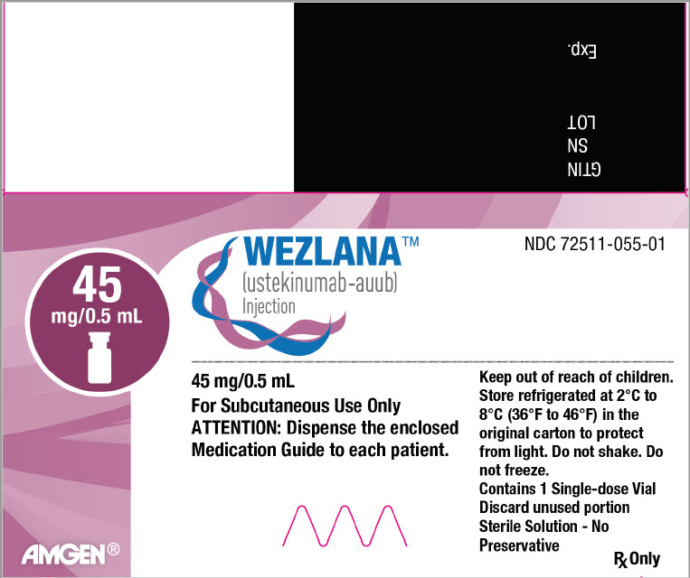 PRINCIPAL DISPLAY PANEL - 45 mg/0.5 mL Vial Carton