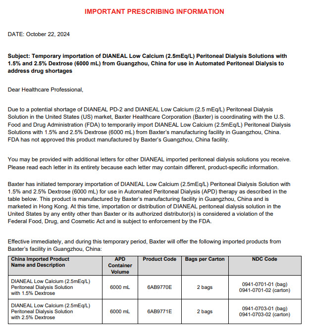 Dianeal DHCP Letter 1