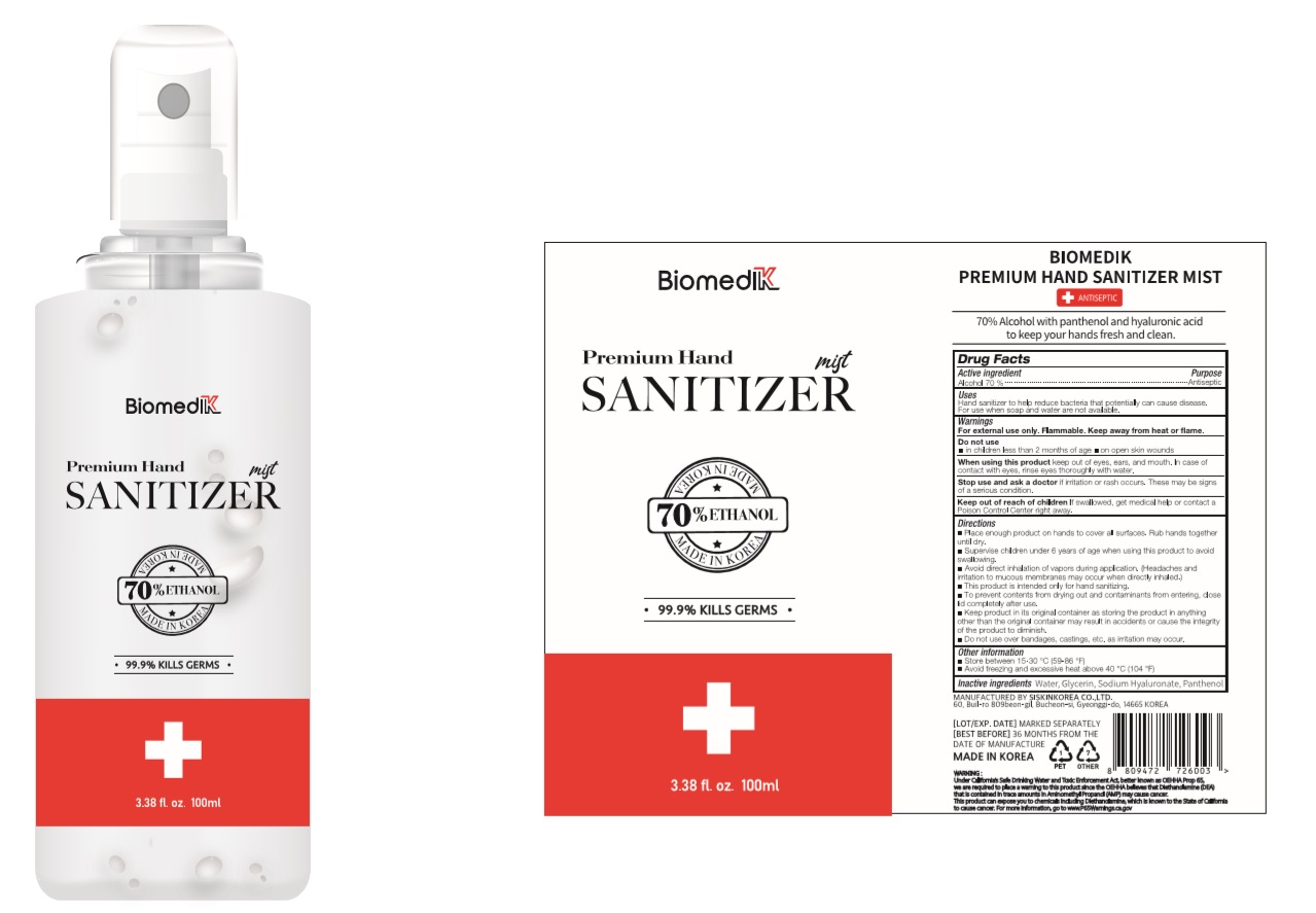 BIOMEDIK Premium Hand Sanitizer Mist