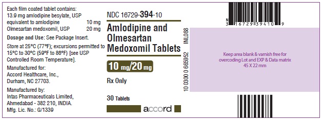 10mg/20mg 30-Tablet Container Label