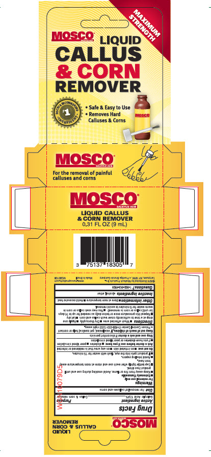 MOSCO Liquid Callus & Corn Remover 0.31 mL (9 mL)