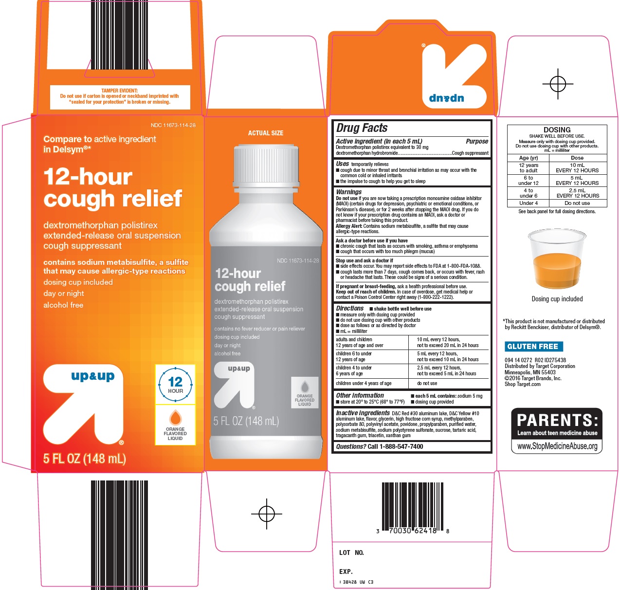 12-hour cough relief carton