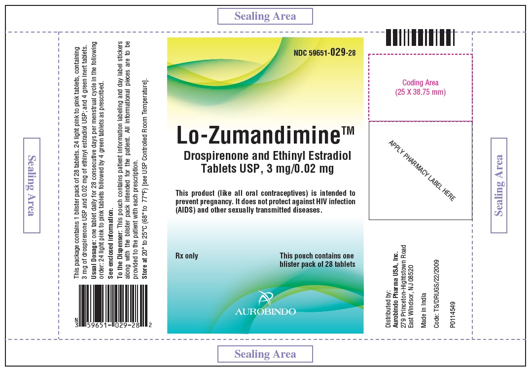 PACKAGE LABEL-PRINCIPAL DISPLAY PANEL - 3 mg/0.02 mg Pouch Label