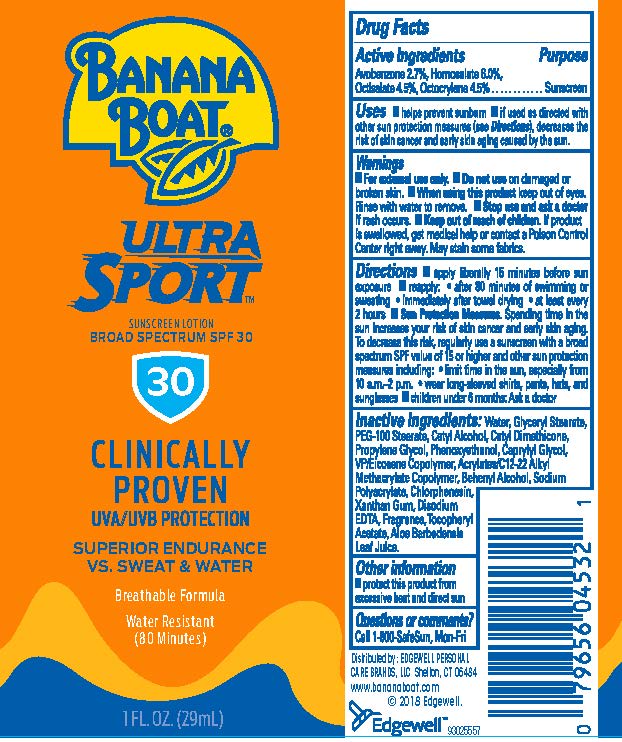 BANANA BOAT ULTRA SPORT SUNSCREEN BROAD SPECTRUM SPF 30 avobenzone,homosalate,octisalate