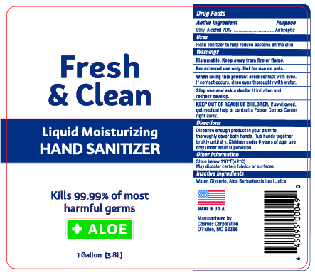 3800 ml label