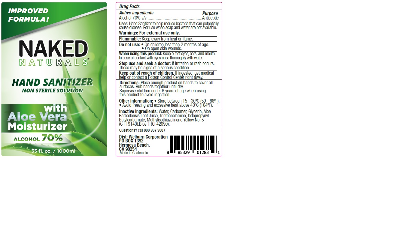 green aloe sanitizer