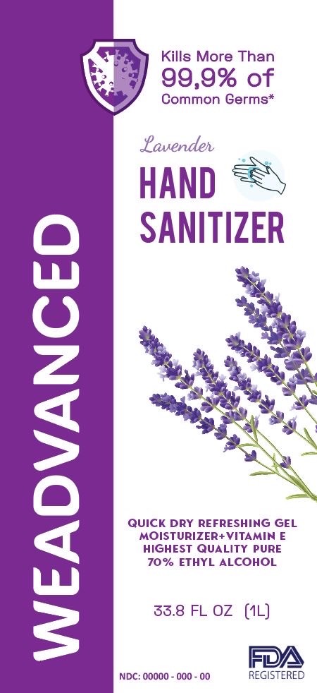 Lavender Front label 79514-001