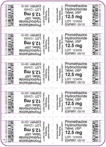 12.5 mg Promethazine HCl Tablet Blister