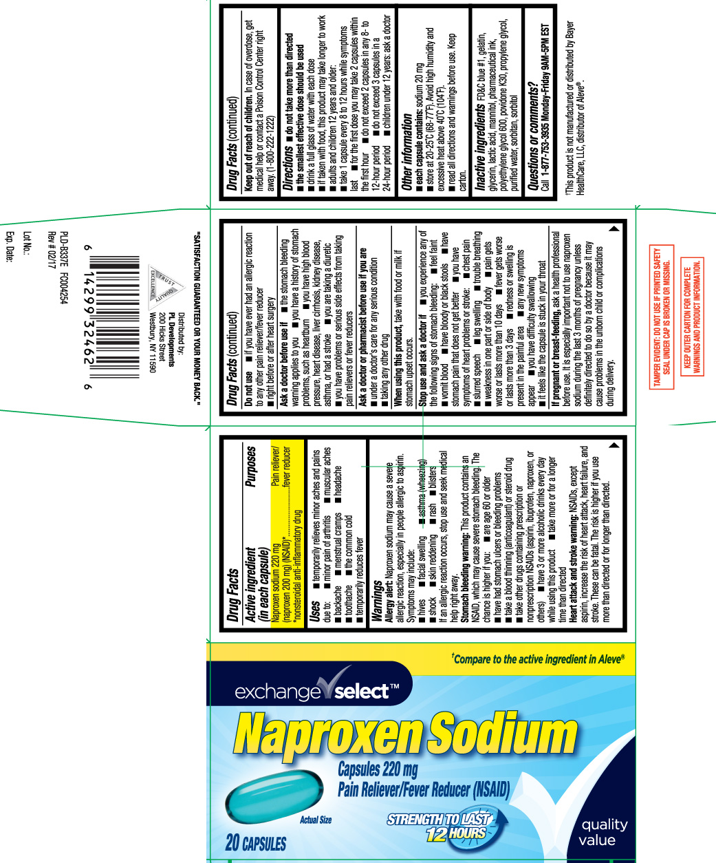 Naproxen sodium 220 mg (naproxen 200 mg) (NSAID)* *nonsteroidal anti-inflammatory drug