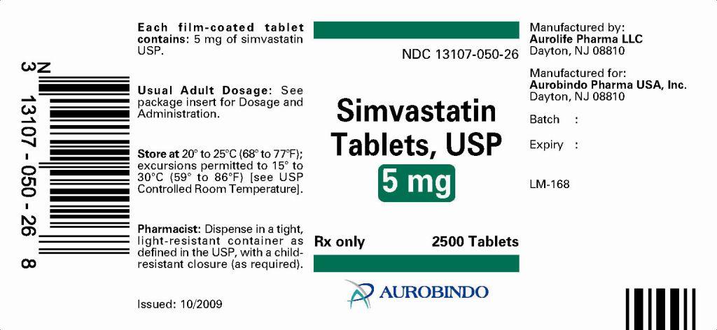 PACKAGE LABEL.PRINCIPAL DISPLAY PANEL - 5mg (2500 Tablets Bottle NCRC)