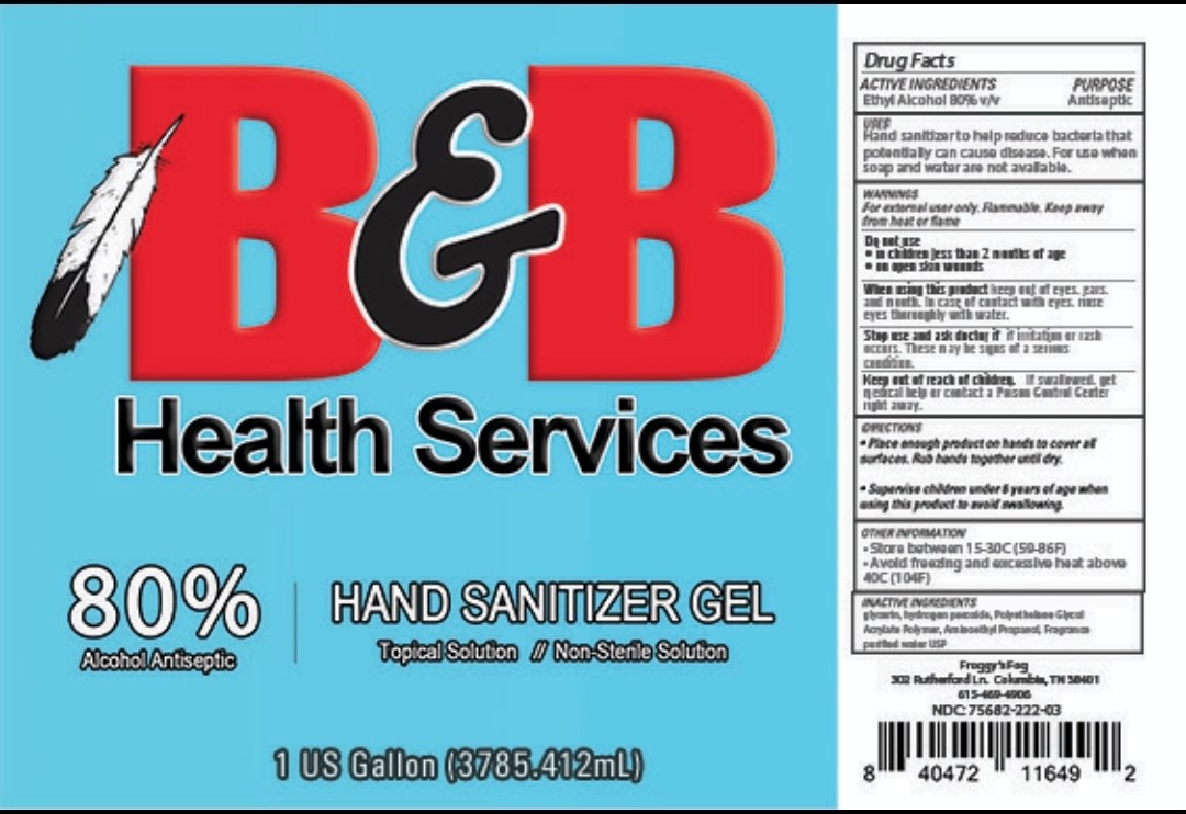 B & B Hand Sanitizer Gel