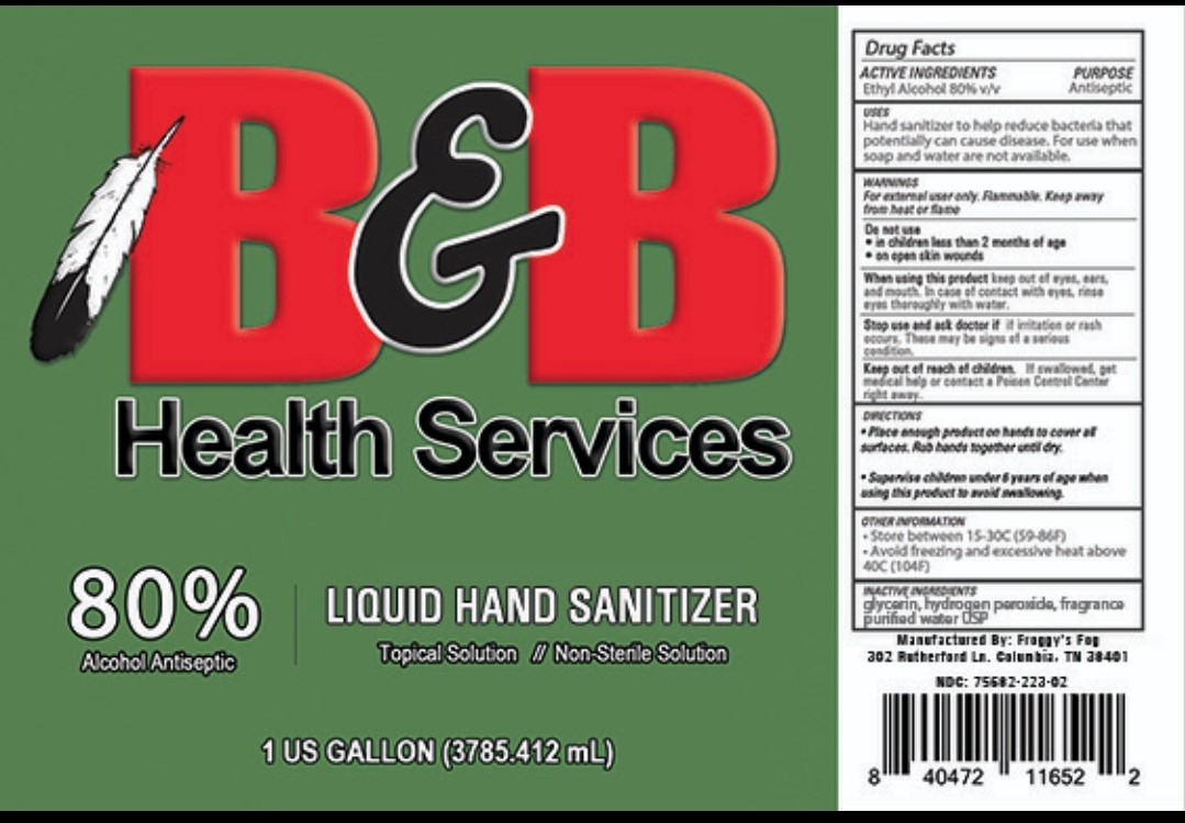 B & B Liquid Hand Sanitizer