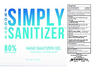 Simply Sanitizer Gel II