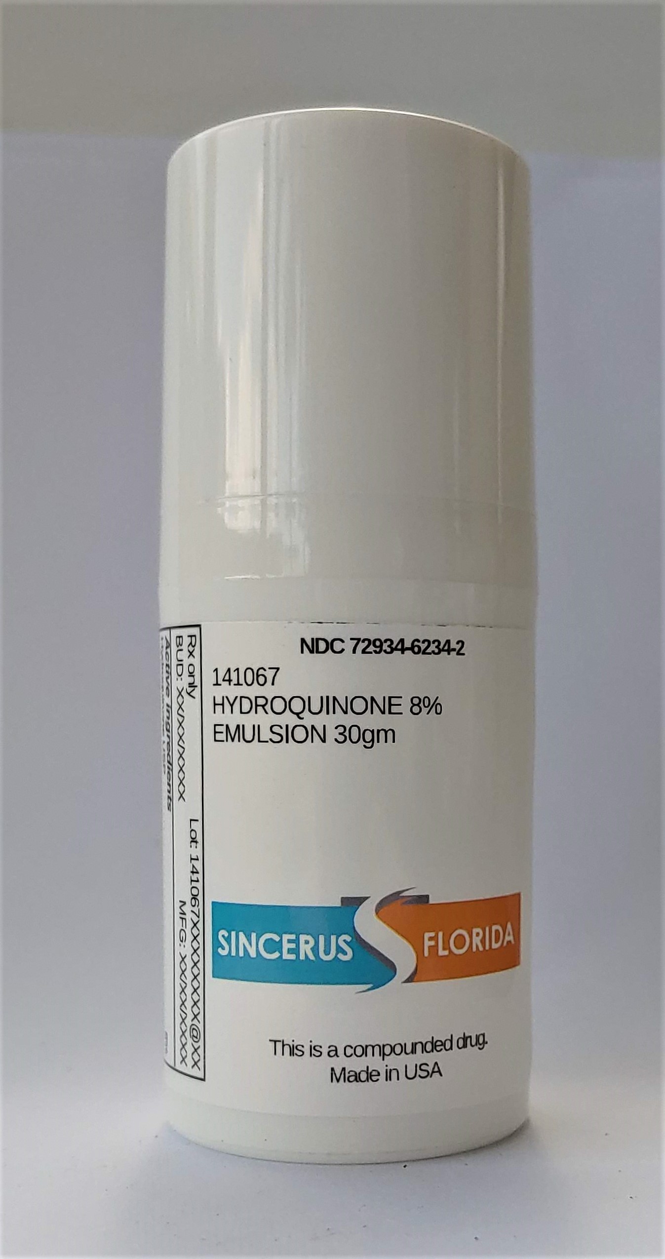 141067 HYDROQUINONE  8 emulsion