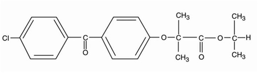 fenofibrate-structural-formula
