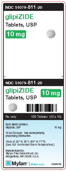 Glipizide 5 mg Tablets Unit Carton Label