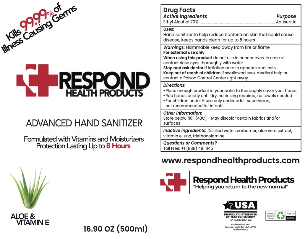 RESPOND LABEL 500 ML