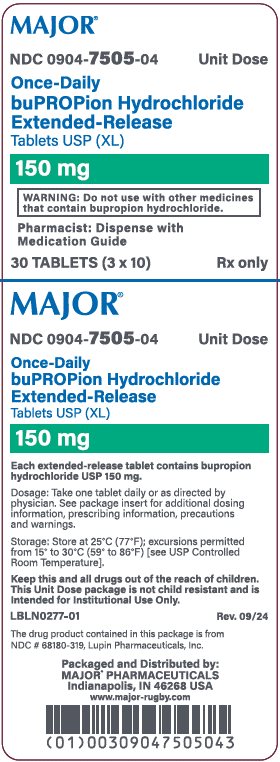 150mg carton label