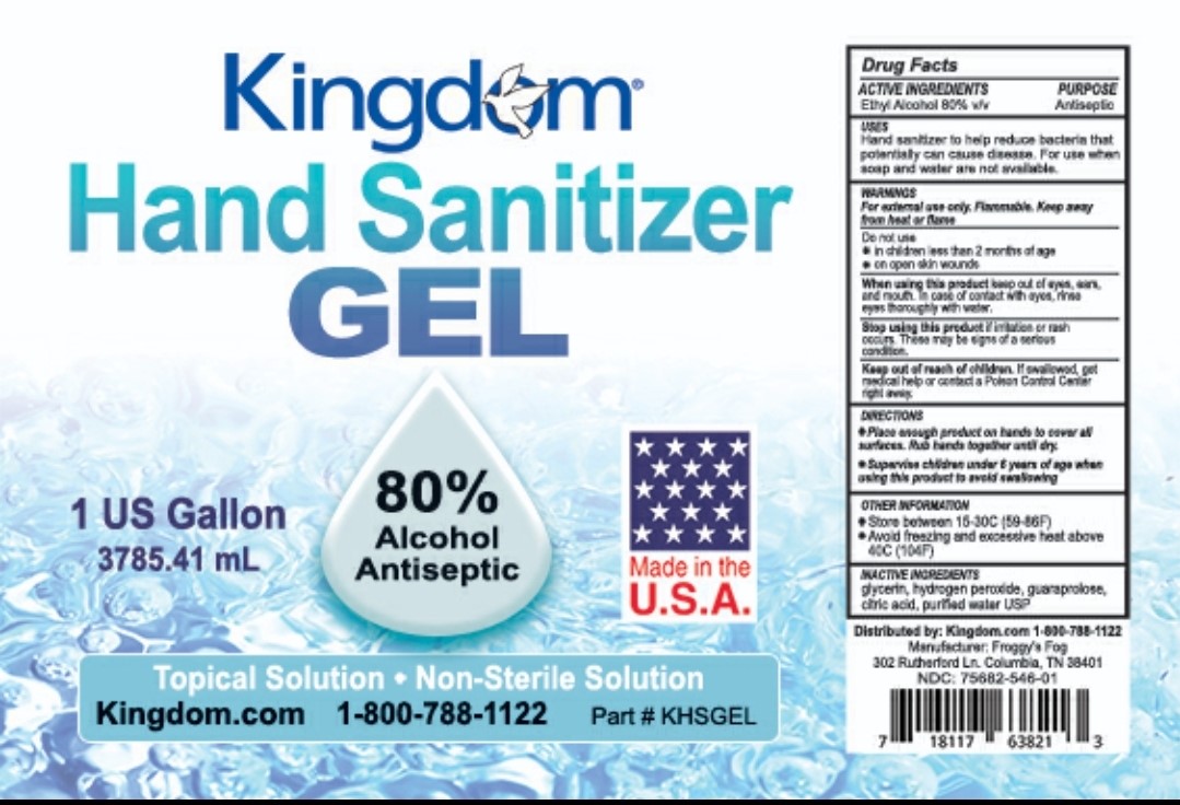 Kingdom Hand Sanitizer Gel
