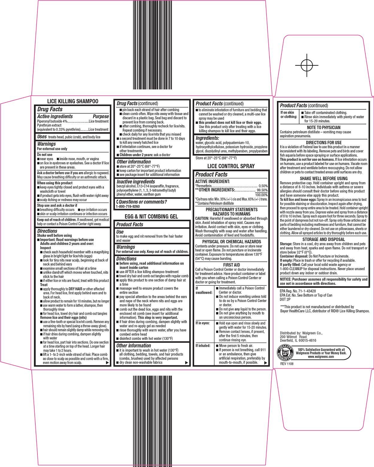 Complete Lice Treatment Kit Carton Image 2