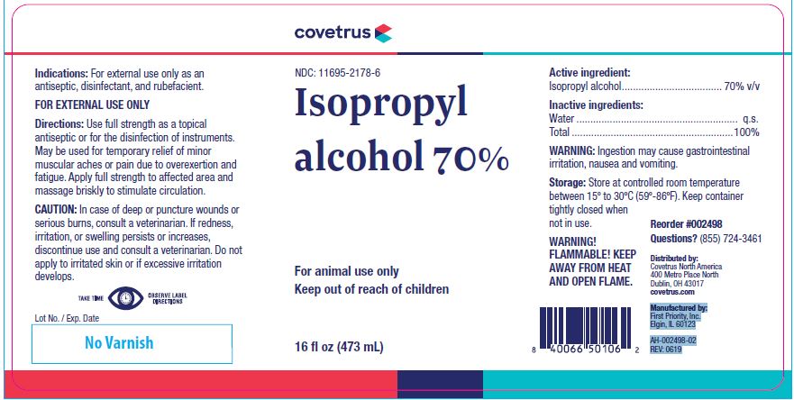 image of 16 oz bottle label
