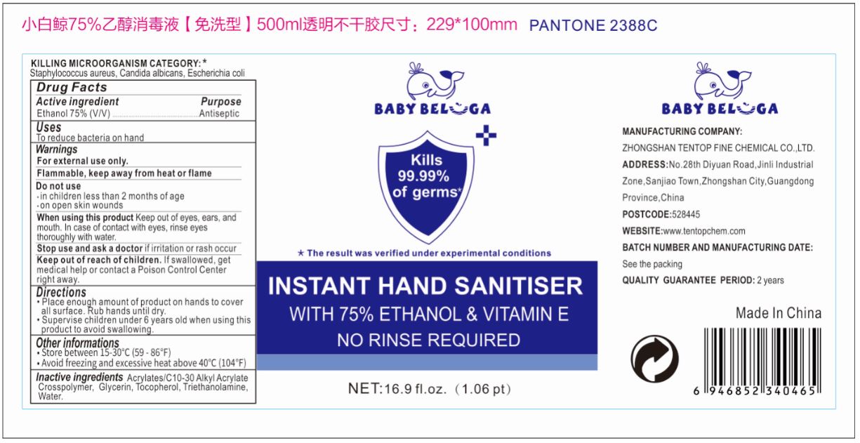 Baby Beluga Instant Hand Sanitizer